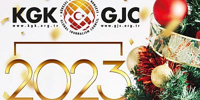 Küresel Gazeteciler Konseyi (KGK) yeni yıl dolaylısıyla yazılı bir kutlama mesajı yayınladı. Genel Başkan Mehmet Ali Dim imzasıyla yayınlanan mesajda