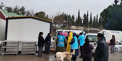 DİYANET VAKFI'NDAN KIRSAL KÖYLERDEKİ DEPREMZEDELERE İNSANİ YARDIM