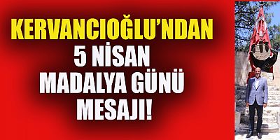 KERVANCIOĞLU’NDAN 5 NİSAN MADALYA GÜNÜ MESAJI!

ALPEDO Kervan Lezzet Grubu Yönetim Kurulu Başkanı Sami Kervancıoğlu