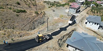 KIRIM MAHALLESİ’NDE ASFALT ÇALIŞMALARI TAMAMLANDI